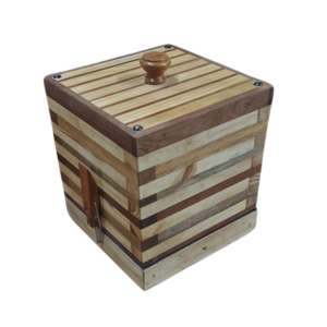 Caixa 360° Marchetada - 14cm X 14cm X 14cm