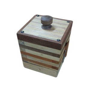 Caixa 360° Marchetada - 8cm X 8cm X 8cm