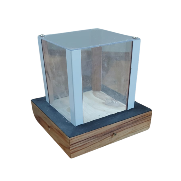 Caixa 360° Marchetada - 12cm X 12cm X 12cm