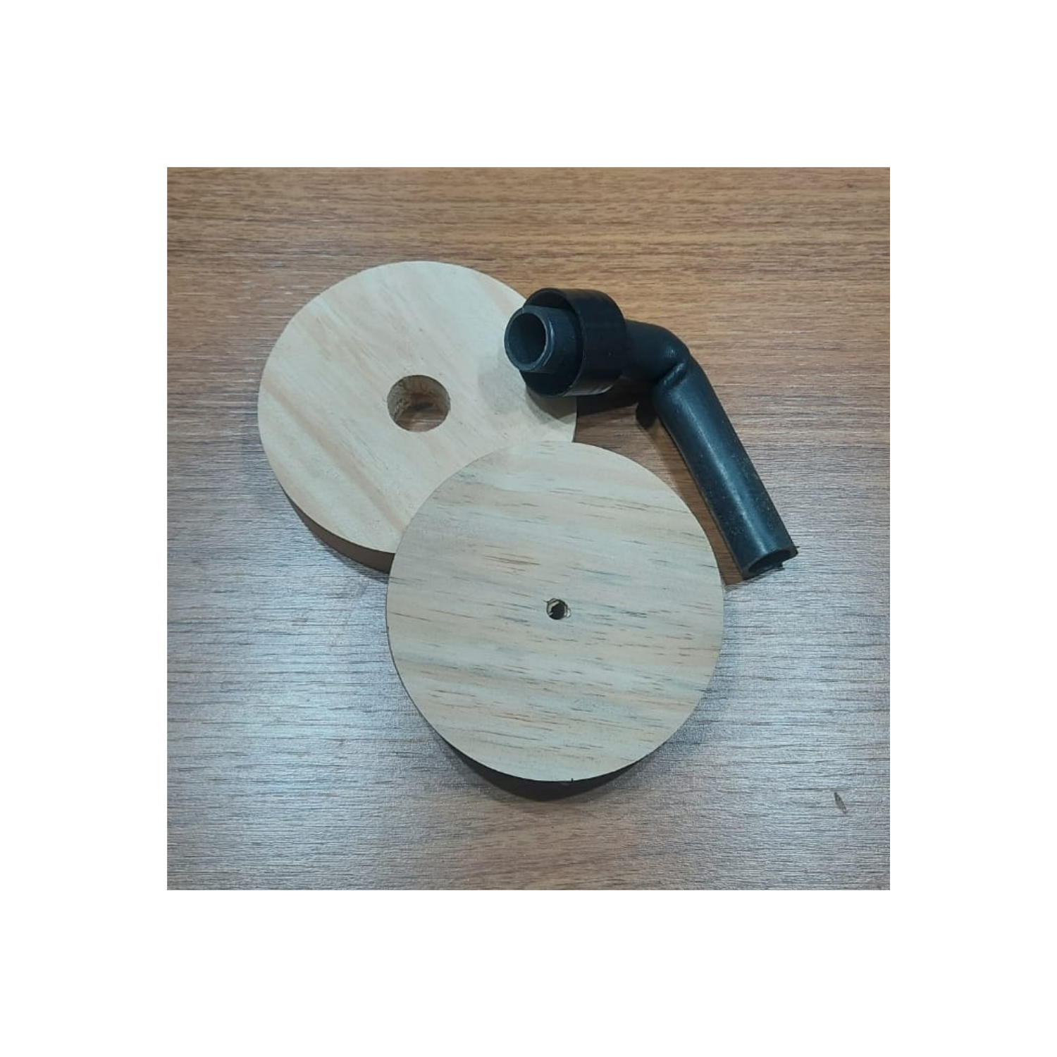 Kit 5 Jogos de Tampas em Madeira para Ninho-Isca